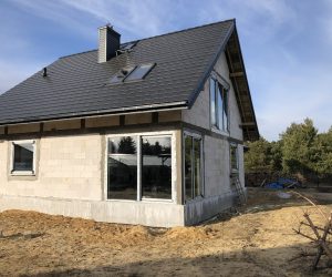 ALUPLAST IDEAL 8000 ANTRACYT STRUKTURA I ROLETY ZEWNĘTRZNE ALUPROF